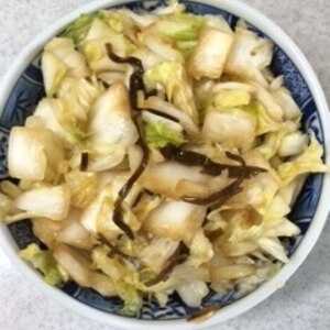 さっぱり！白菜の塩昆布漬け＋＋